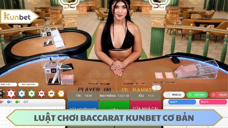 Baccarat tại KUNBET có nhiều cửa đặt hấp dẫn từ cơ bản đến nâng cao