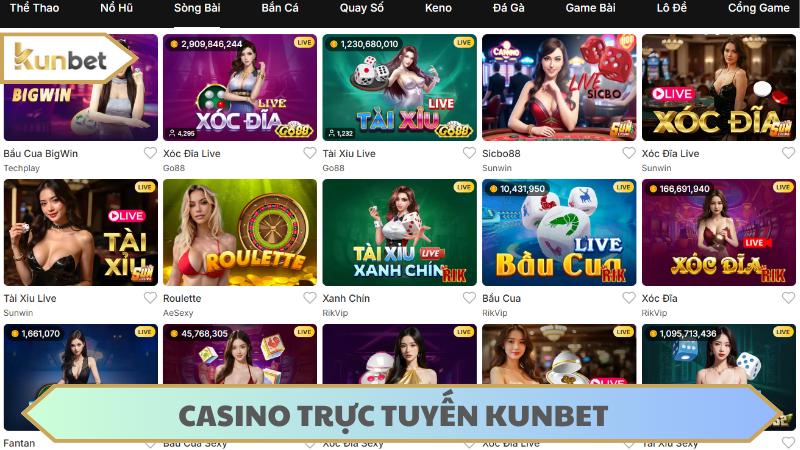 Casino trực tuyến KUNBET