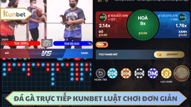 Bật mí luật chơi đá gà trực tiếp KUNBET dễ hiểu cho tân thủ