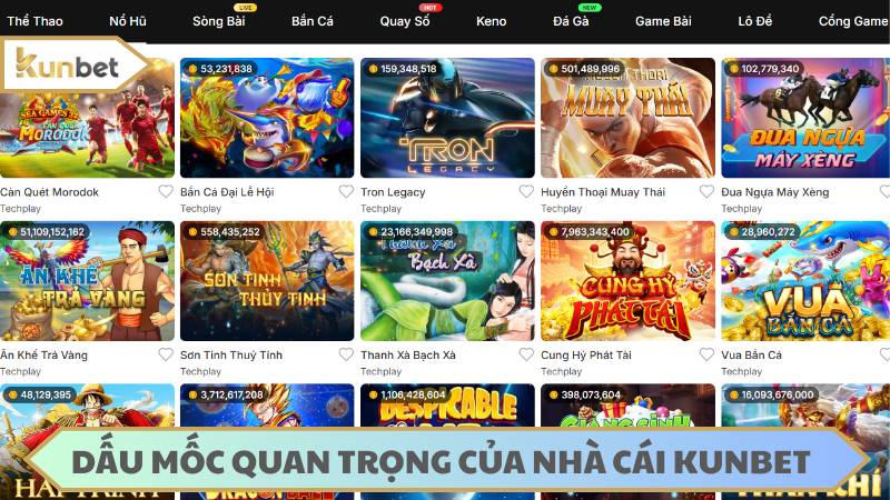 Sân chơi thuộc top thương hiệu có số lượng sản phẩm lớn nhất