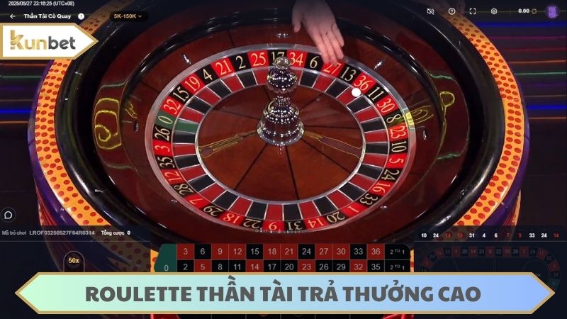 Khám phá siêu phẩm roulette thần tài hút khách