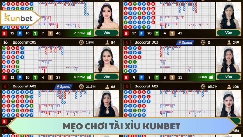 Có nhiều chiến lược để chơi tài xỉu ăn lớn ở KUNBET